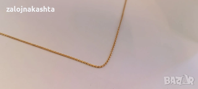 Руски-Златен синджир-2,76гр/14кр, снимка 2 - Колиета, медальони, синджири - 53826888