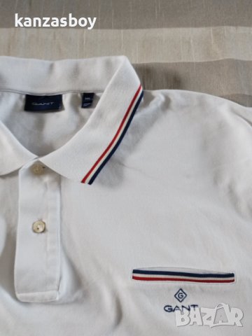 gant polo shirt - страхотна мъжка тениска 3ХЛ, снимка 2 - Тениски - 41499430