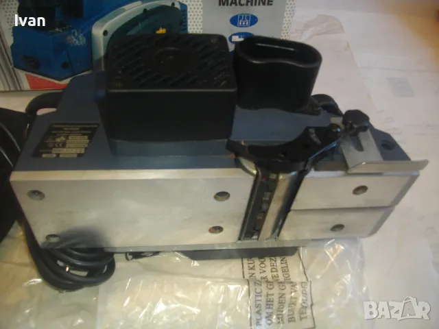 НОВО 900 вата Немско Голямо ЕЛЕКТРИЧЕСКО РЕНДЕ Top Craft Hamburg Germany Ножове 82мм Стружуване 3мм, снимка 14 - Други инструменти - 47690996