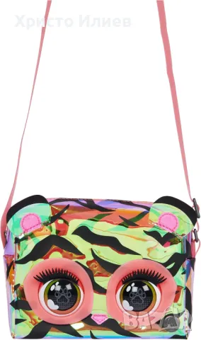 Детска Интерактивна чанта тигър PURSE PETS с отблясък и звуци Spin Master, снимка 7 - Други - 47833932