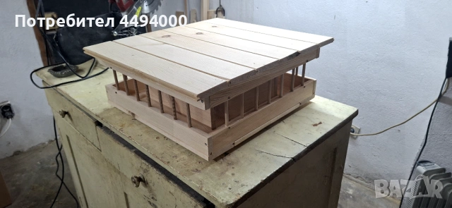 Хранилка за гълъби квадратна