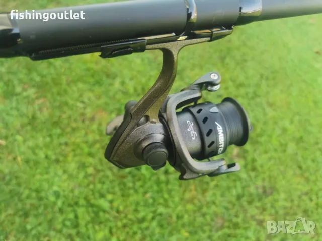 Комплект карбоново болонезе ( 4 и 5мт) + макара 6 лагера и корда, снимка 7 - Въдици - 35096592