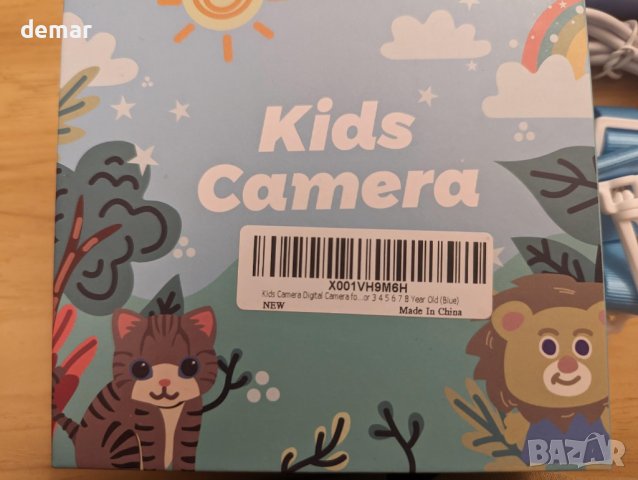 Детска цифрова камера, 1080P HD, 2,0-инчов IPS екран, с 32GB карта, снимка 9 - Образователни игри - 44165167
