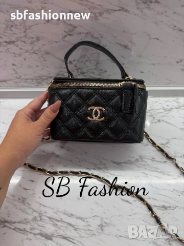 Chanel чанта в черно или розово, снимка 3 - Чанти - 52487954