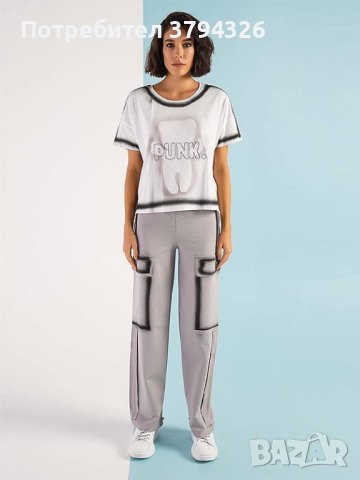 Дамски комплекти горнище и долнище "Пролет-лято" PunkQueen , снимка 6 - Комплекти - 41635311