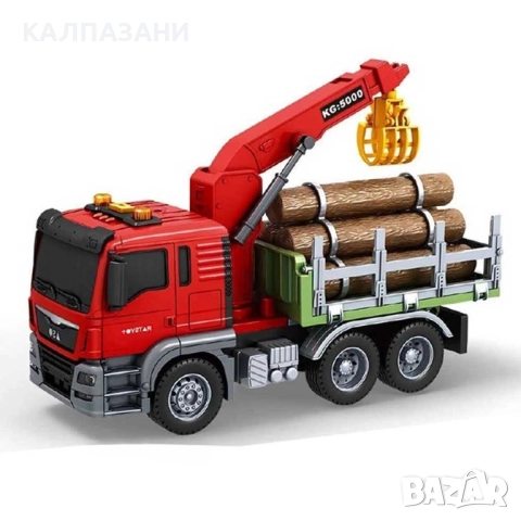 ToyStar Камион за дърва звук и светлина 599108