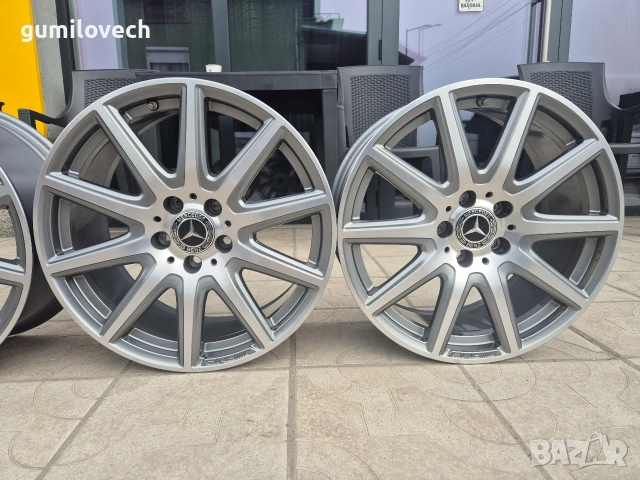 Оригинални Джанти Мерцедес/AMG- А/B/C-Класа 18 цола, снимка 7 - Гуми и джанти - 53692344