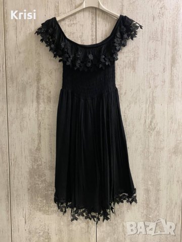 Дамска рокля с рязана дантела, снимка 2 - Рокли - 41474164