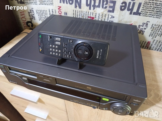 Комбиниран Видео Рекордер "SONY" EV-T2 (Hi -Fi Stereo), снимка 6 - Плейъри, домашно кино, прожектори - 53393261