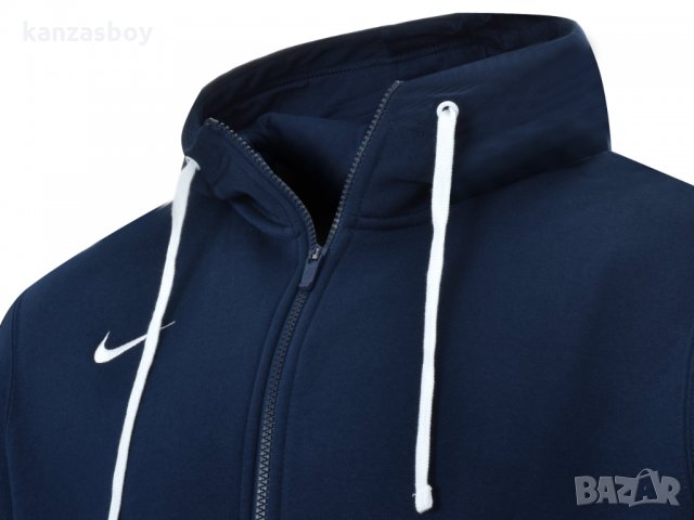 Nike Hoodie FZ FLC TM - страхотно мъжко горнище КАТО НОВО, снимка 2 - Спортни дрехи, екипи - 35756587