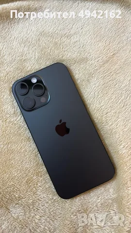 Нов, батерия 100% – Apple iPhone 16 Pro, 128 GB, Black Titanium (Гаранция до май 2027)