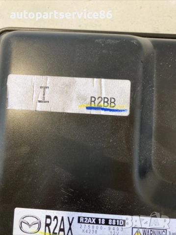 Електронен блок за управление на двигателя (ECU) за Mazda CX-7 2.2 MZR CD 173HP (2011) 275800-9493, снимка 2 - Части - 53655786