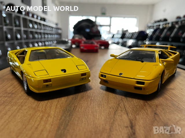 Матална колекционерска колички модел BBURAGO Lamborghini Diablo 1:24 38.92 лв. / 19.90 €