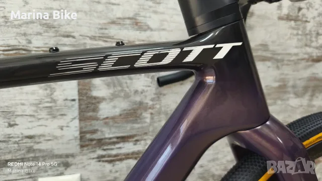 Карбонов Gravel/шосеен велосипед Scott Addict 20 Gravel SRAM Force AXS D1 XPLR Aeolus Pro 3V | S , снимка 6 - Велосипеди - 55706878