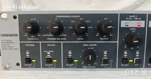 аудио процесор лимитер BEHRINGER combinator MDX 800, снимка 5 - Други - 50208367
