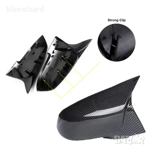 BMW F20 F21 F22 F23 F30 F31 F32 F33 F36 F87 M2 X1 E84 Комплет капаци за огледала НОВИ, снимка 5 - Аксесоари и консумативи - 48714959
