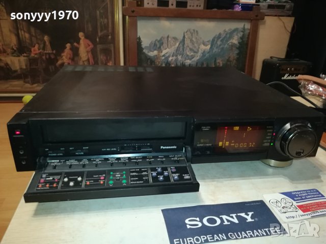 PANASONIC NV-FS90EG HIFI STEREO VIDEO-ВНОС GERMANY 1008231428, снимка 2 - Плейъри, домашно кино, прожектори - 41815129