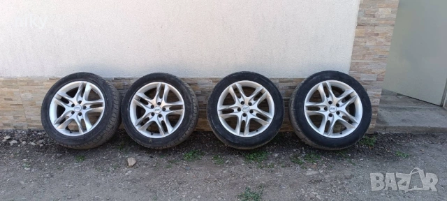 Алуминиеви лети джанти 17 цола R17 с летни гуми подходящи за Форд, снимка 2 - Гуми и джанти - 53213784