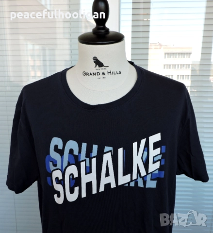 Фен тениска на Шалке -официален продукт на клуба размер XL, снимка 2 - Тениски - 52949060