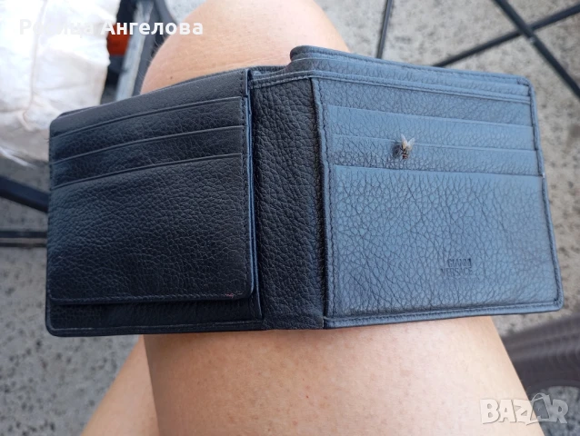 Винтидж портфейл Версаче Италия от 80те години унисекс , снимка 15 - Портфейли, портмонета - 51154917