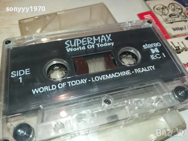 SUPERMAX-ORIGINAL TAPE 0604251232, снимка 7 - Аудио касети - 49780342