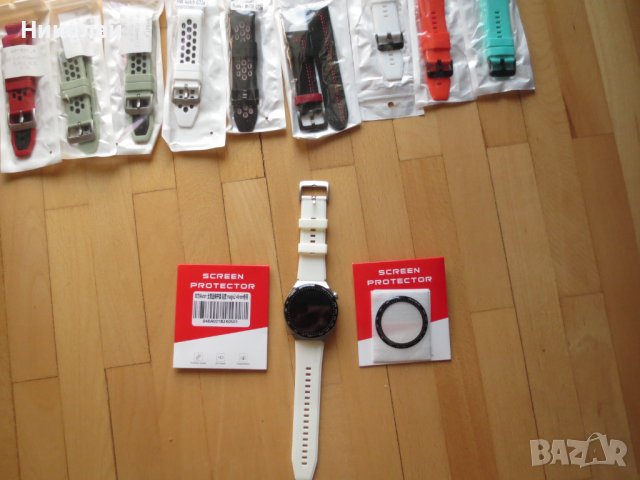 Протектор от меко фибростъкло за Huawei Watch 3 Pro GT 2 GT3 Honor Magic 2 46 mm GT2e, снимка 1 - Други - 41854127