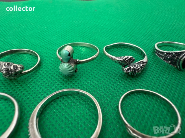 Сребърни пръстени от 20 до 25лв. №7442, снимка 7 - Антикварни и старинни предмети - 51943002