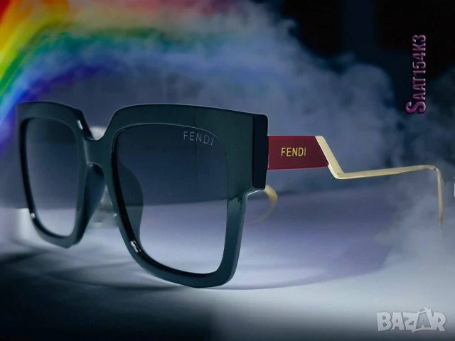 очила с ув защита gucci fendi , снимка 2 - Слънчеви и диоптрични очила - 50998064