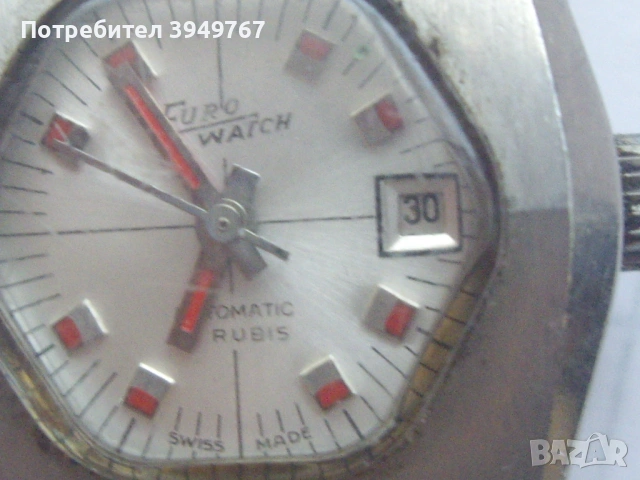 Стар дамски автоматичен часовник, снимка 2 - Дамски - 53788467