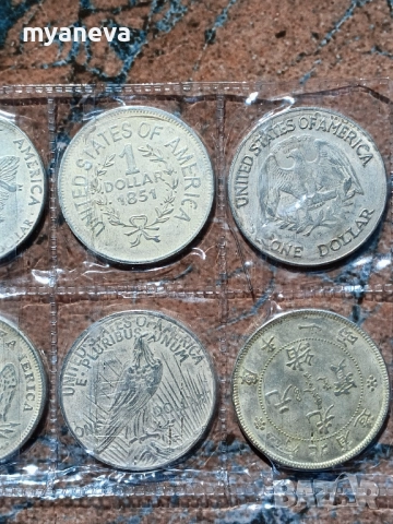 Комплект от 8 бр . американски монети , снимка 7 - Нумизматика и бонистика - 51870386