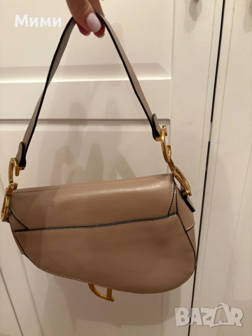 Leather Dior Saddle bag, снимка 4 - Чанти - 52975840