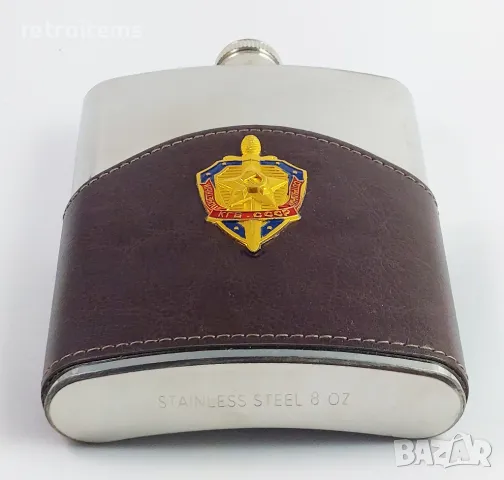 Комплект манерка КГБ + удостоверение КГБ, снимка 7 - Колекции - 48145499