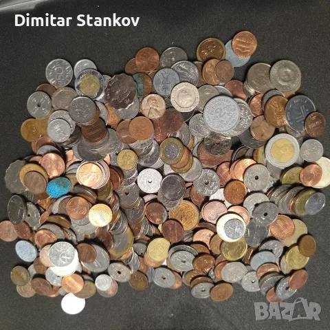 Монети чуждестранни 1680 грама , снимка 2 - Нумизматика и бонистика - 56202953