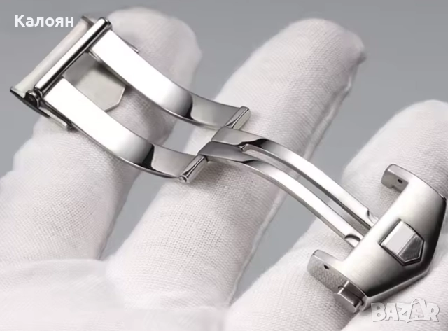Катарама за Каишка на Часовник 18мм - Универсална - Неръждаема Стомана, снимка 4 - Мъжки - 52878724