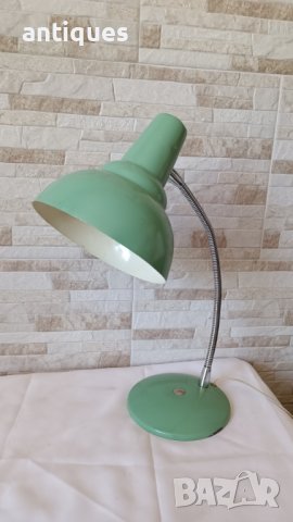 Метална настолна лампа за бюро №16 - индустриална - Антика, снимка 4 - Антикварни и старинни предмети - 40920020