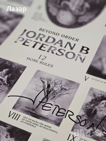 Плакати с автограф на Jordan Peterson, снимка 7 - Колекции - 52638239