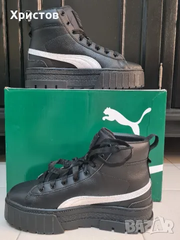 Дамски кецове /боти/ PUMA Mayze Mid номер 38, 38,5 и 40. , снимка 5 - Маратонки - 48033728