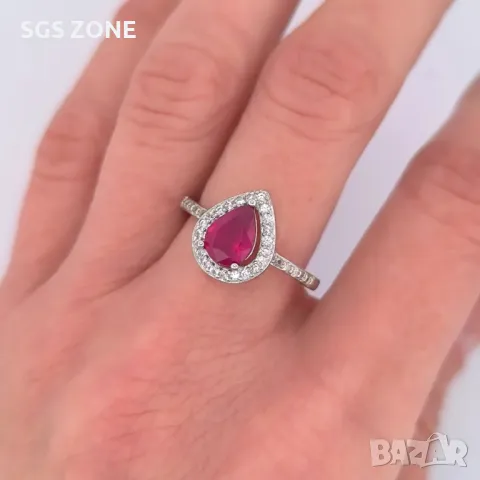 Комплект в Сребро с Естествени Камъни, снимка 5 - Колиета, медальони, синджири - 49761740