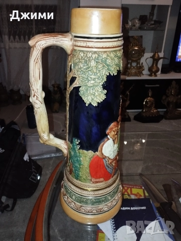 много голяма халба, снимка 10 - Антикварни и старинни предмети - 52404419