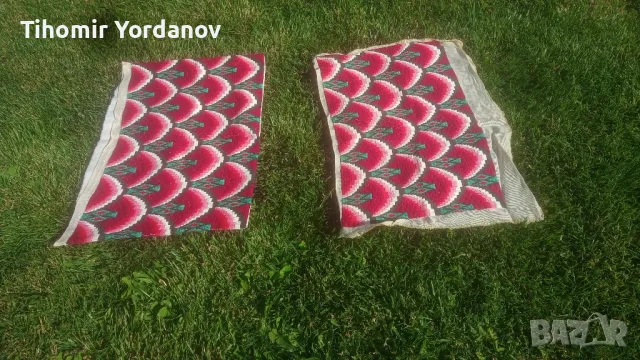 Бродирана възглавница -2 броя., снимка 11 - Антикварни и старинни предмети - 50302846