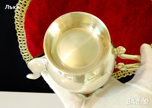 Бронзова кана за ракия,кафе,чай. , снимка 8 - Антикварни и старинни предмети - 40799880