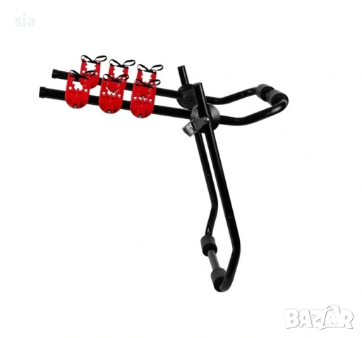 Стойка за велосипеди, багажник за 3 велосипеда, тройна стойка за колело, 70*4, снимка 4 - Аксесоари за велосипеди - 31895409