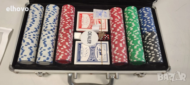 Комплект за покер в куфарче#1
