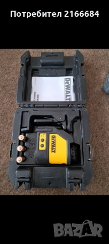 Лазерен нивелир Dewalt DW 088 със зелен лъч, снимка 1