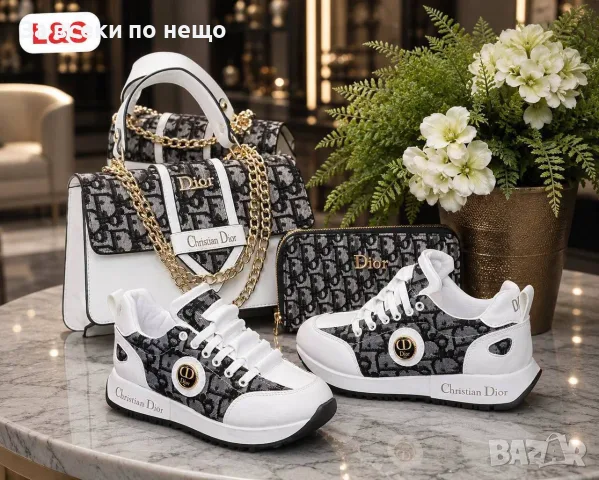 Christian Dior Дамски Маратонки👟Дамски Спортни Обувки Кристиян Диор - Различни Цветове Код SEM-698, снимка 2 - Маратонки - 55970286
