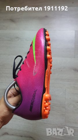 Nike Mercurial футболни бутонки. Номер 38.5, снимка 3 - Футбол - 33796349