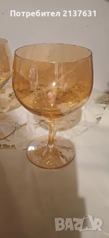 КРАСИВИ  ЧАШИ за ВИНО със СТОЛЧЕ , снимка 3 - Чаши - 48485368