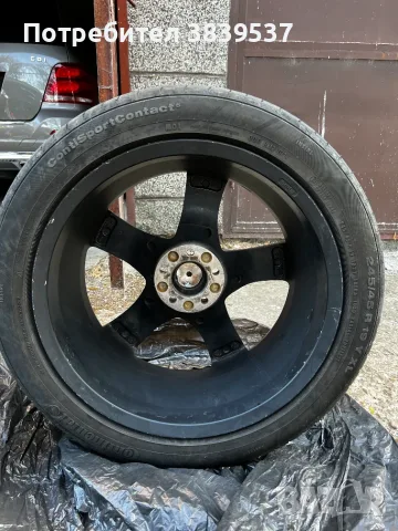 Оригинални джанти 19" Etabeta Jofiel 5x112 с летни гуми 245/45/19 за Mercedes, Audi, VW + датчици, снимка 12 - Гуми и джанти - 55394477