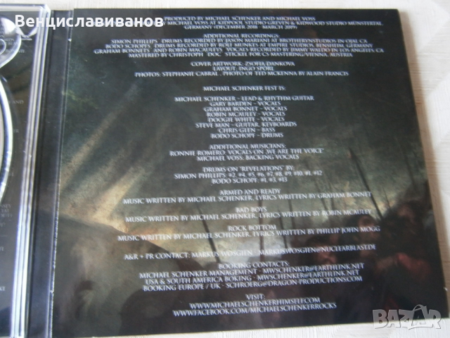 MICHAEL SCHENKER FEST - REVELATION / НОВ ОРИГИНАЛЕН ДИСК , снимка 5 - CD дискове - 36238901