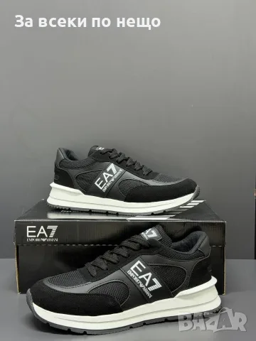 Emporio Armani Мъжки Маратонки👟Мъжки Спортни Обувки Емпорио Армани - Различни Цветове Код E135, снимка 5 - Маратонки - 55799701